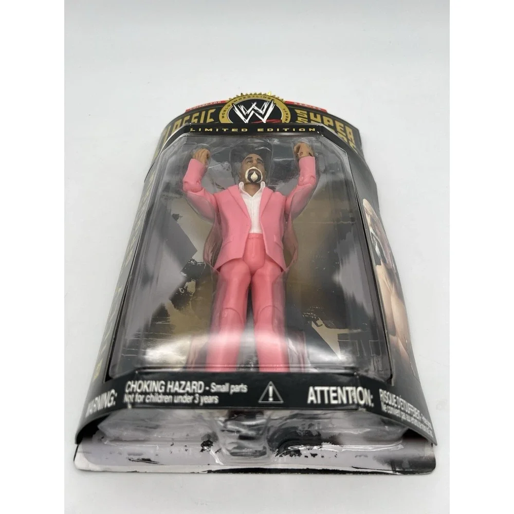 VTG WWE Classic Superstars Billy Graham Figure Limited Edition Jakks Pink Suit